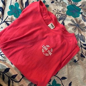 Vs pink t shirt